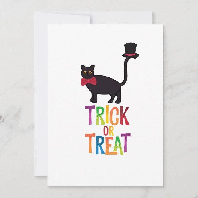 Invitación a una fiesta de Halloween (Anverso)