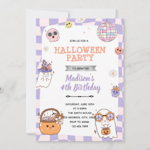 invitación a una fiesta de Halloween genial