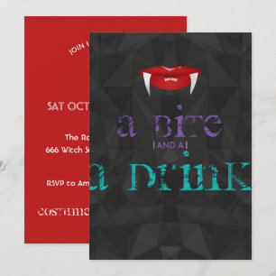 Invitación a una fiesta de Halloween para adultos