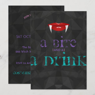 Invitación a una fiesta de Halloween para adultos