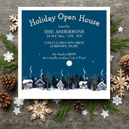 Invitación a una fiesta de puertas abiertas en el 