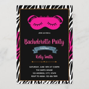 Invitación a una fiesta de soltera