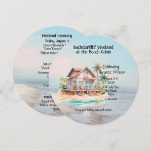 Invitación a una fiesta de soltera en Beach House