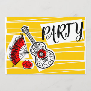 Invitación a una fiesta del grupo Español Souvenir