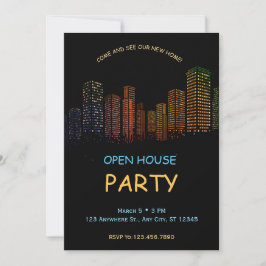 Invitación a una fiesta en la Casa Abierta, Fiesta