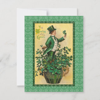 Invitación a una fiesta irlandesa, Día de San Patr