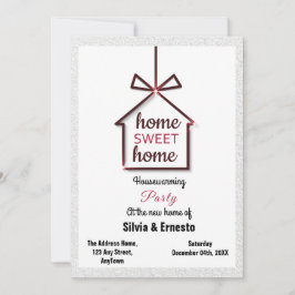 Invitación a una fiesta para el calentamiento de l