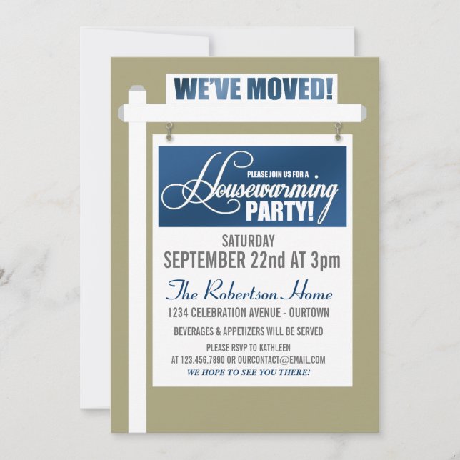 Invitación a una fiesta para el calentamiento de l (Anverso)