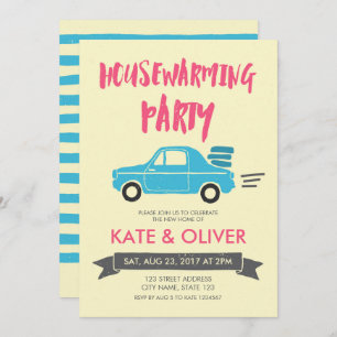 Invitación a una fiesta para el calentamiento de l