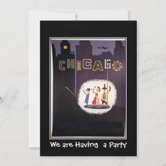 Invitación a una fiesta privada en Chicago