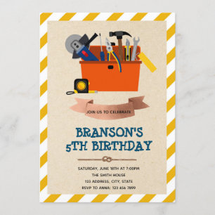 Invitación a una fiesta temática muy práctica