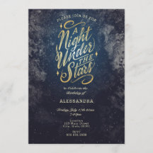 Invitación a una Noche Bajo las Estrellas