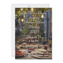 Invitación a una noche de cata de vinos