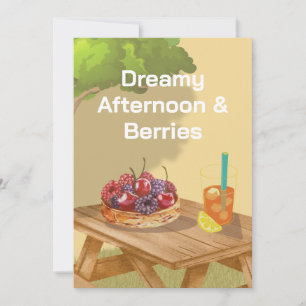 Invitación a una tarde soñadora: Fruta dulce y ami