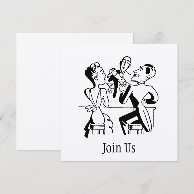 Invitación a unirse a nosotros (Anverso / Reverso)