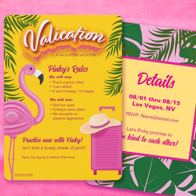 Invitación a vacaciones de validación de puntos (Subido por el creador)