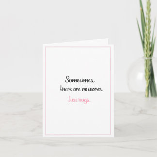 Invitación A veces no hay palabras