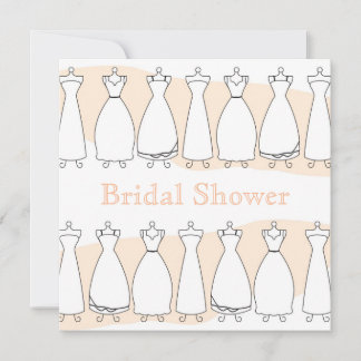 Invitación a vestir Boda de ducha nupcial