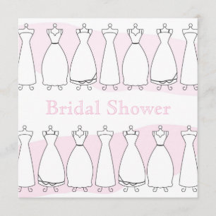 Invitación a vestir Boda de ducha nupcial