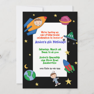 Invitación a viajar por el espacio
