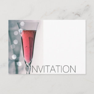 Invitación a Vip de la fiesta de cócteles del vino