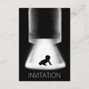 Invitación a Vip Moderno para Recién nacido Baby S