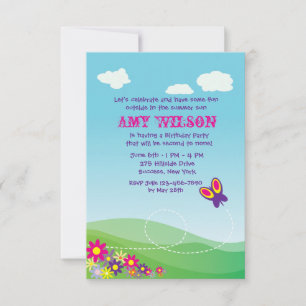 Invitación a vuelo de mariposa