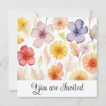 Invitación a Wedding Shower