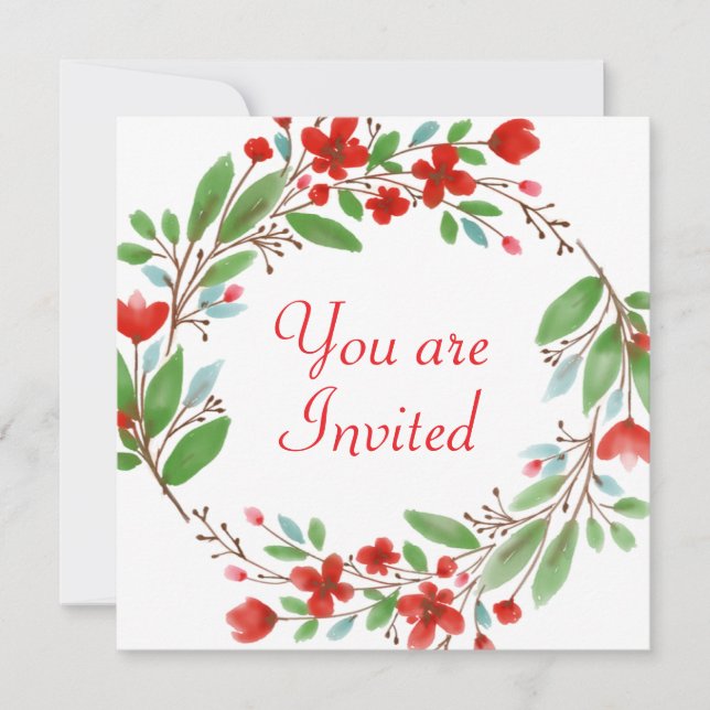 Invitación a Wedding Shower (Anverso)