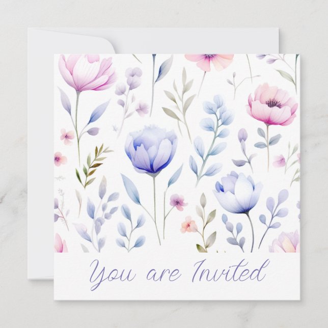 Invitación a Wedding Shower (Anverso)