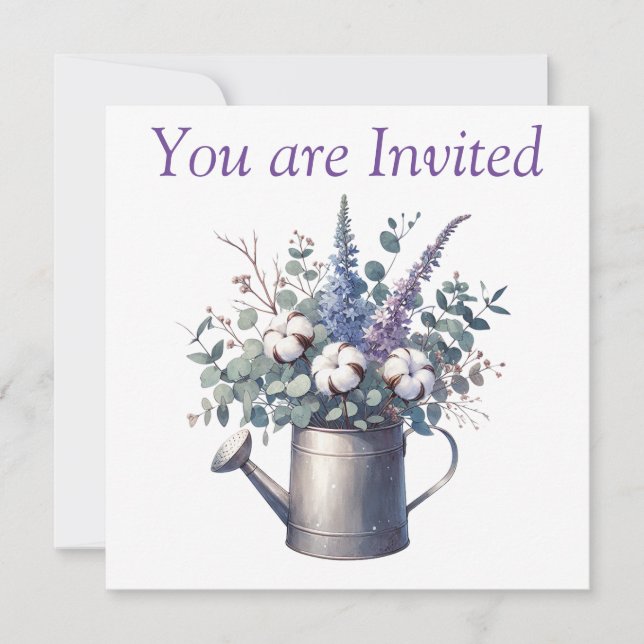 Invitación a Wedding Shower (Anverso)