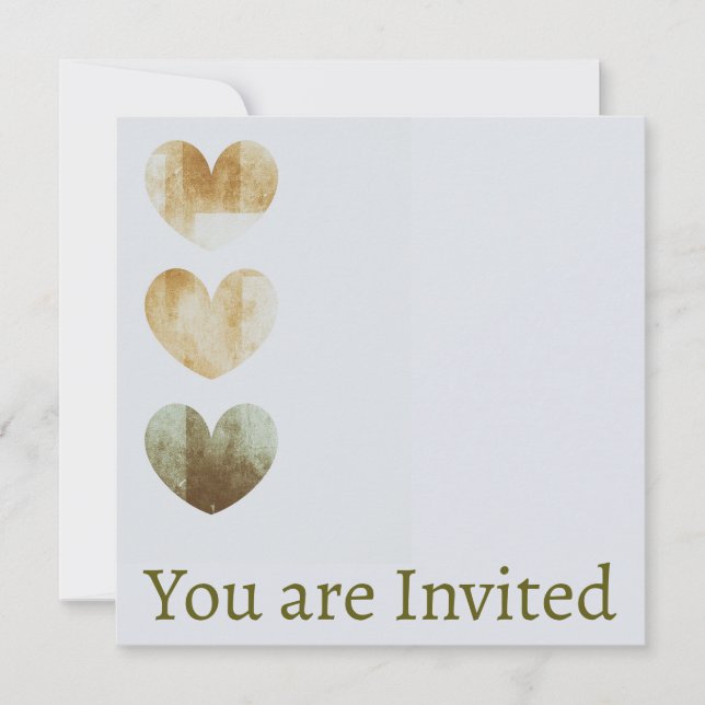 Invitación a Wedding Shower (Anverso)