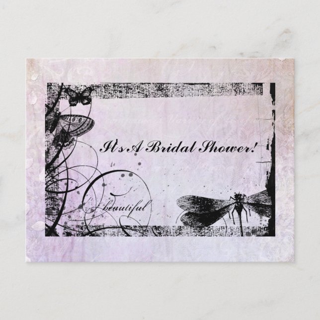Invitación a WeddingBliss Bridal Shower (Anverso)