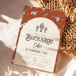 Invitación a Wild West Buckaroo