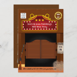 Invitación a Wild West Corporate Function