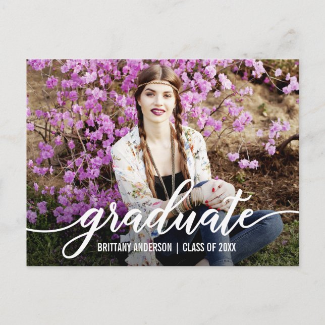 Invitación a Wt para una fiesta de graduación de g (Anverso)
