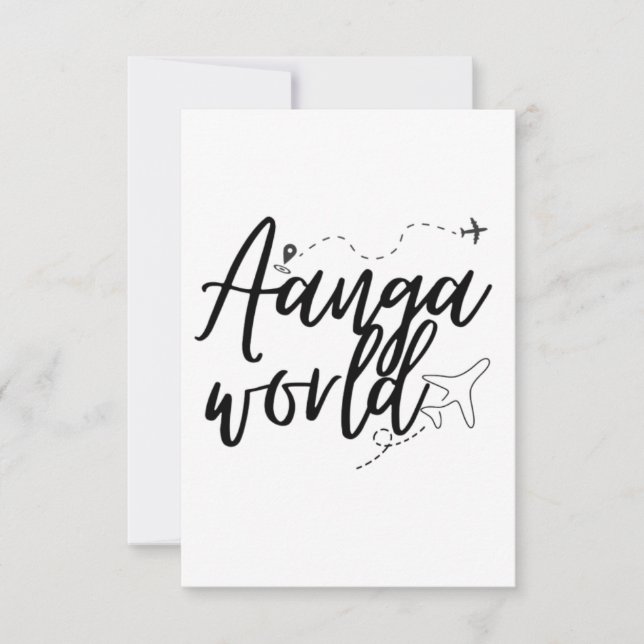 INVITACIÓN AANGAWORLD (Anverso)
