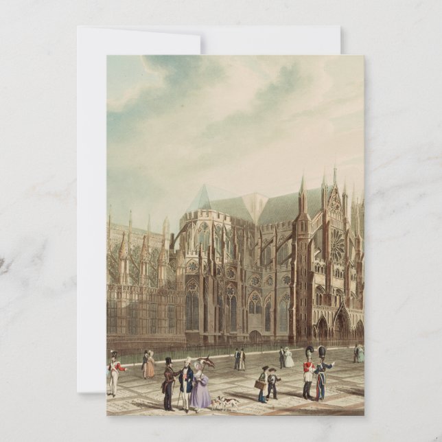 Invitación Abadía de Westminster (Anverso)
