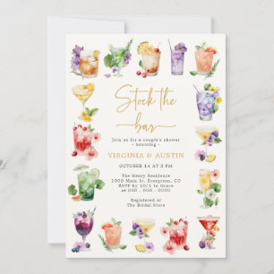 Invitación Abastece la barra de ducha