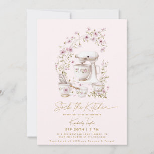 Invitación Abastece la Licuadora de Cocina Regalo de Despedid
