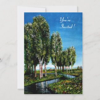 INVITACIÓN ABEDULES EN TOSCANA