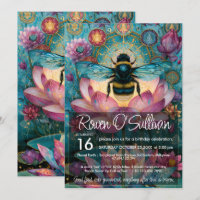 Abeja | Diseño Colorido de Amante de Animales