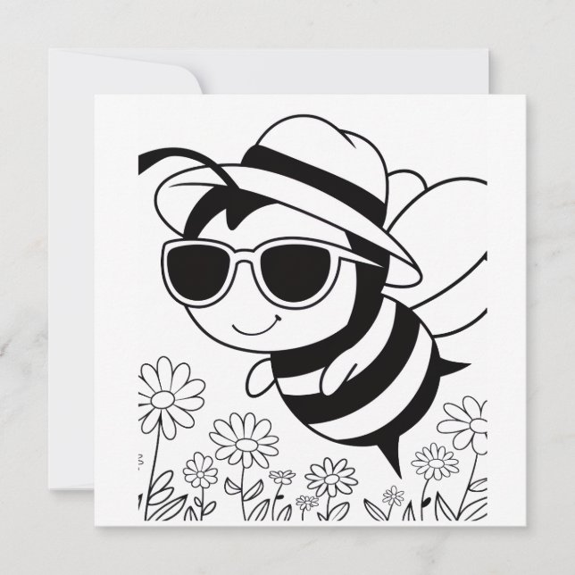 Invitación Abeja Guay (Anverso)