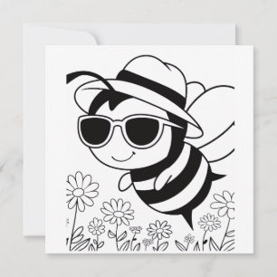 Invitación Abeja Guay
