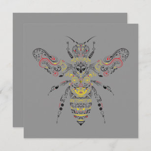 Invitación abeja reina