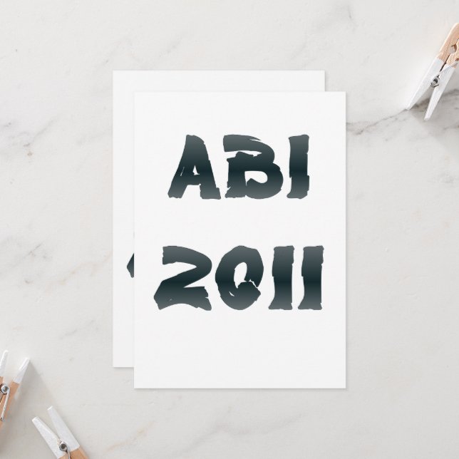 INVITACIÓN ABI 2011  (Anverso/Reverso In Situ)