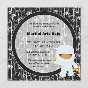 Invitación Abierto de Artes Marciales