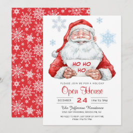 Invitación Abierto el divertido Navidad de vacaciones de Sant
