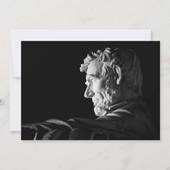 Invitación Abraham Lincoln (Anverso)