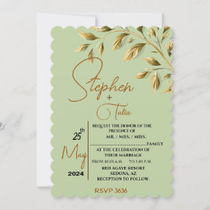 Invitación Abraza la elegancia natural
